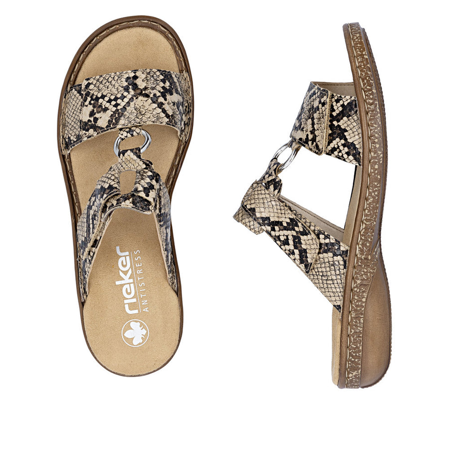 Rieker - 628P9-20 - Boa/Natur - Sandals