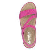 Rieker - 64870-31 - Magenta/Fuchsia-White - Sandals