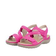 Rieker - 64870-31 - Magenta/Fuchsia-White - Sandals
