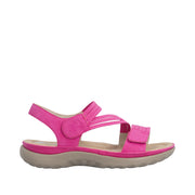 Rieker - 64870-31 - Magenta/Fuchsia-White - Sandals