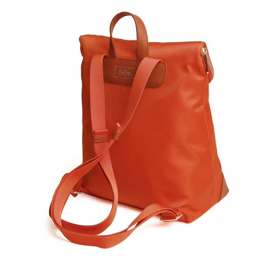 Alice Wheeler - Marlow Lightweight Backpack - Orange  - Bags