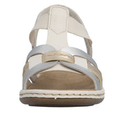 Rieker - 65918-91 - Porzellan/Lightgold/Silver - Sandals