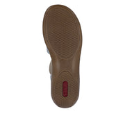 Rieker - 65918-91 - Porzellan/Lightgold/Silver - Sandals