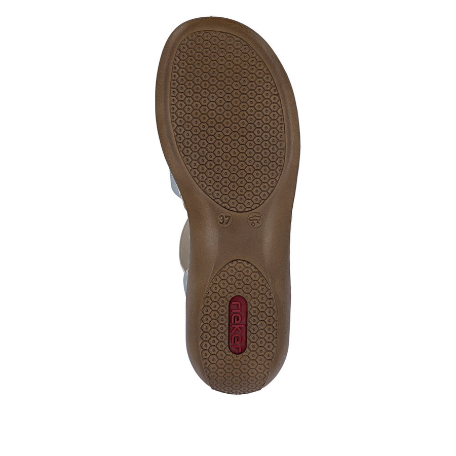 Rieker - 65918-91 - Porzellan/Lightgold/Silver - Sandals