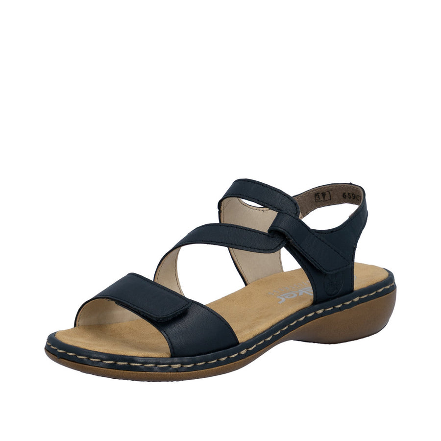 Rieker - 659C7-16 - Lugano/Pazifik - Sandals