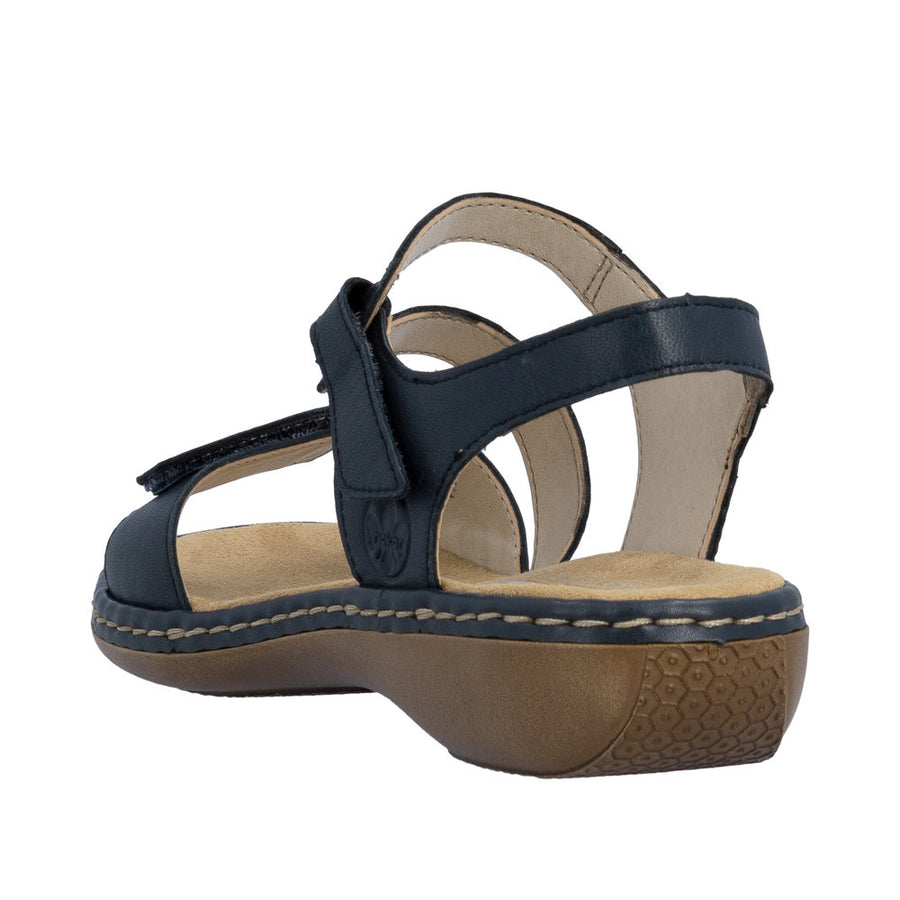 Rieker - 659C7-16 - Lugano/Pazifik - Sandals