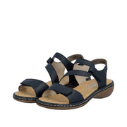 Rieker - 659C7-16 - Lugano/Pazifik - Sandals