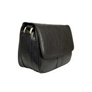 Nova Leathers - Large 2/3 Flap Organiser - 6720 Black - Bags