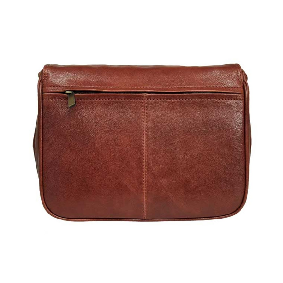 Nova Leathers - Large 2/3 Flap Organiser - 6720 Cognac - Bags