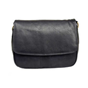 Nova Leathers - Large 2/3 Flap Organiser - 6720 Navy - Bags