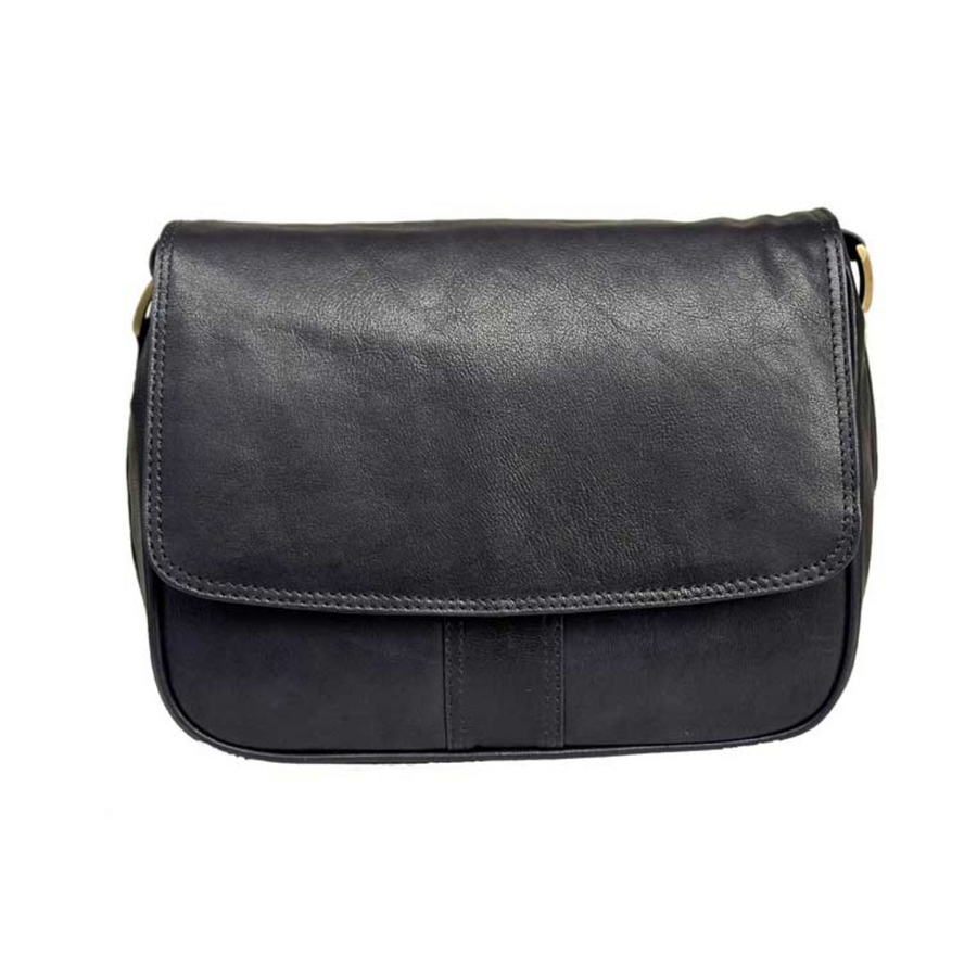 Nova Leathers - Large 2/3 Flap Organiser - 6720 Navy - Bags
