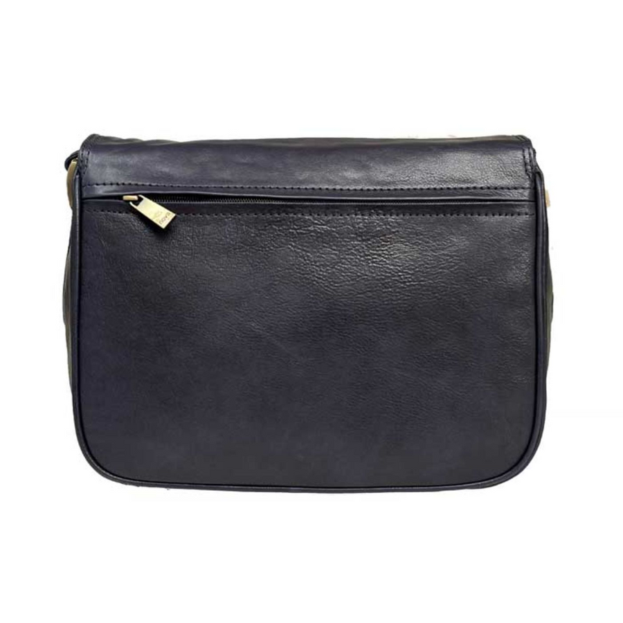 Nova Leathers - Large 2/3 Flap Organiser - 6720 Navy - Bags