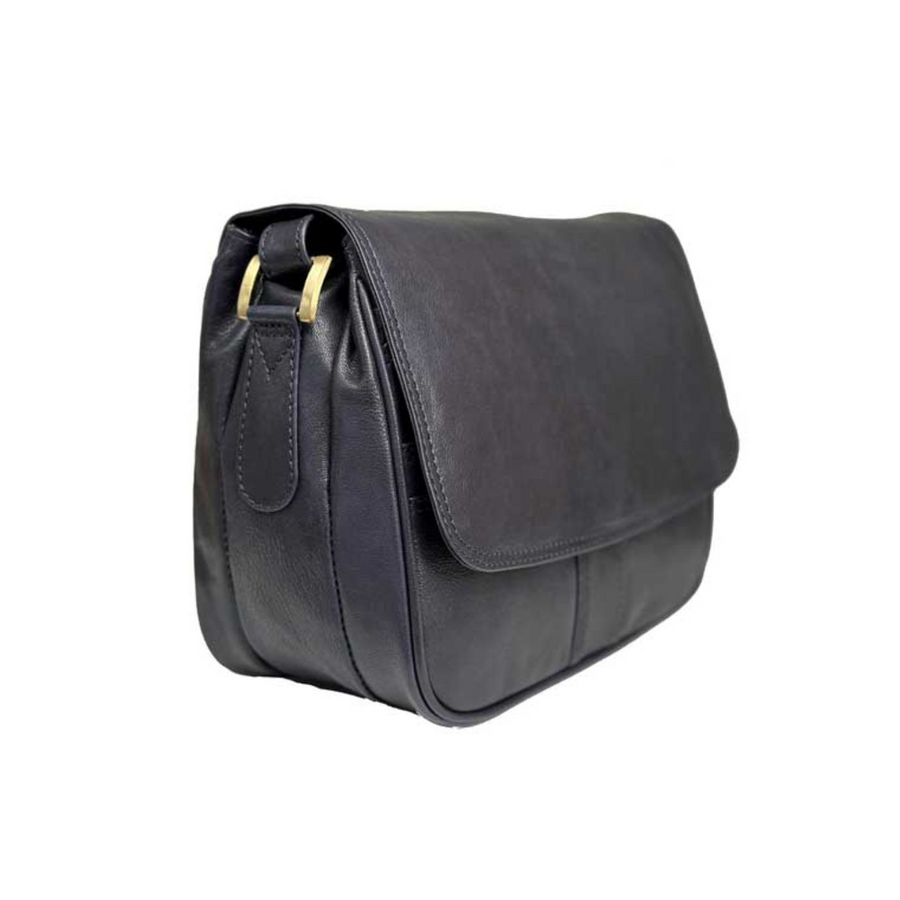 Nova Leathers - Large 2/3 Flap Organiser - 6720 Navy - Bags