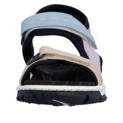 Rieker - 68866-93 - Carnation/Mauve/Aqua/Schwarz - Sandals