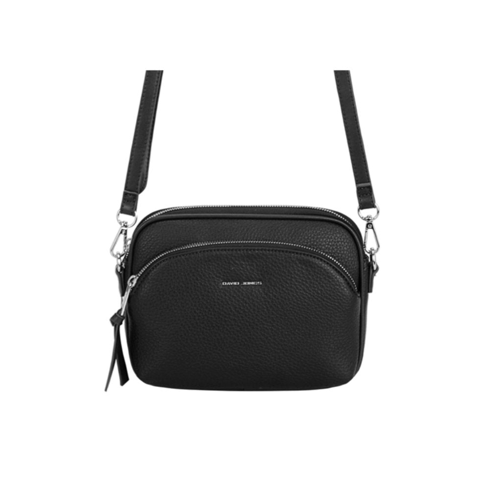 Nova Leathers - Twin Pocket X-Body  Bag - Nv6905-1 Black