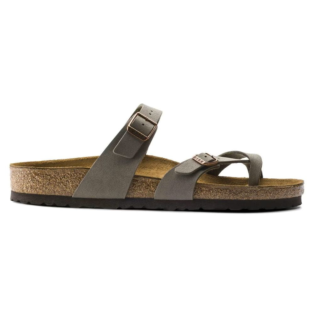 Birkenstock - Mayari Birki Buck - Regular 71071 - Stone - Sandals