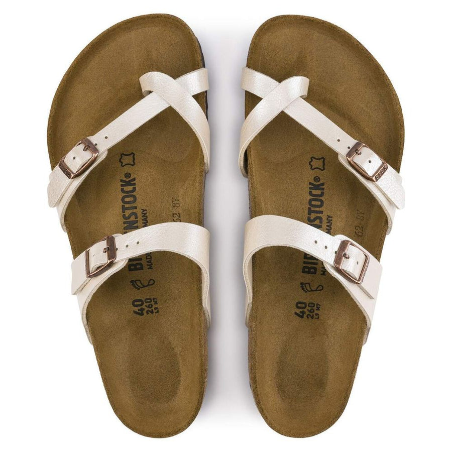 Birkenstock - Mayari Birko-Flor - Regular 71661 - Pearl White - Sandals