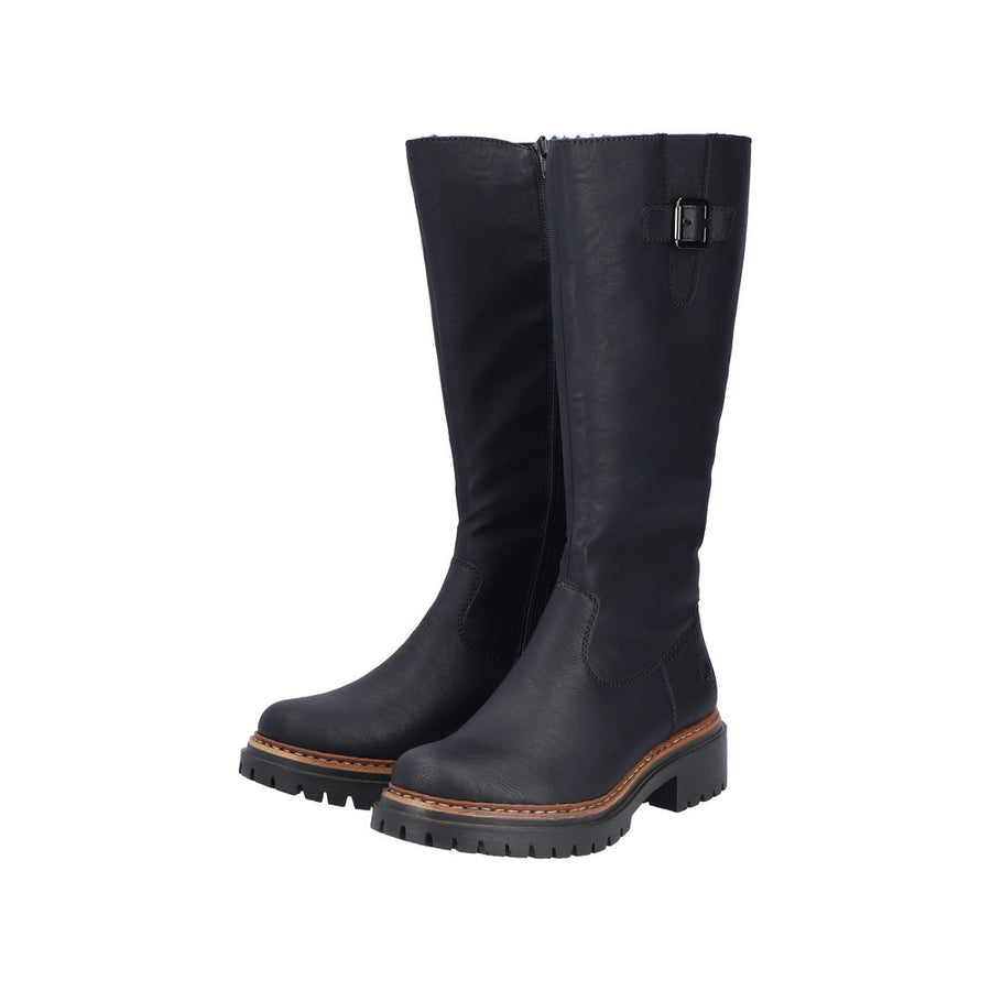 Rieker - Pearl - 72694-00 - Black - Boots