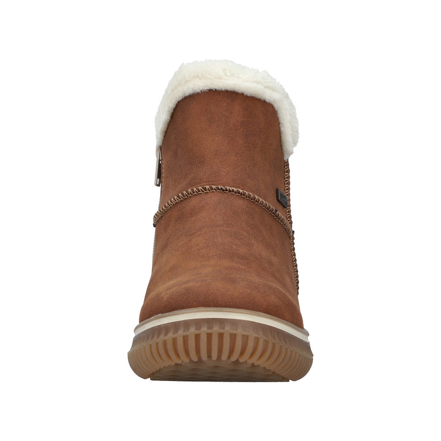 Rieker - 74260-25 - Brandy/Bianco  - Boots