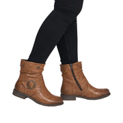 Rieker - Ornella - 74857-22 - Cuoio - Boots