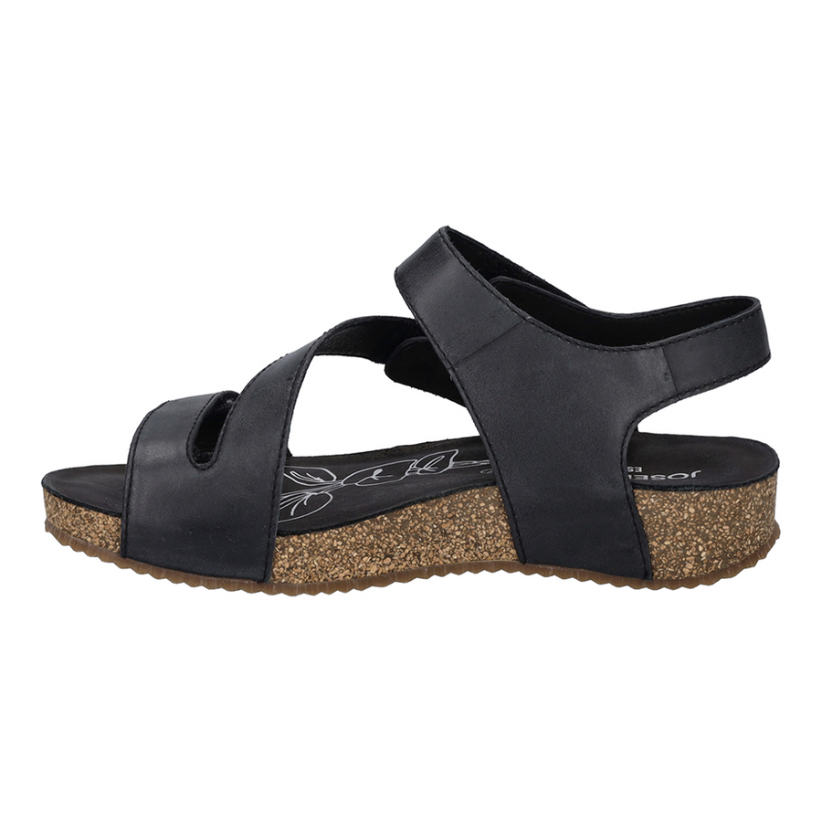 Josef Seibel - Tonga 25  - Black-Black  - Sandals