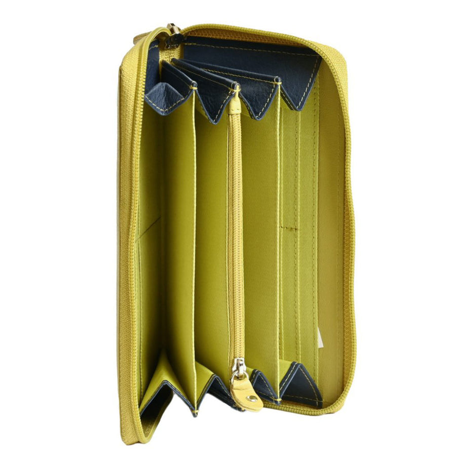 Golunski - 8-001 L.W.Purse-Lime/Navy