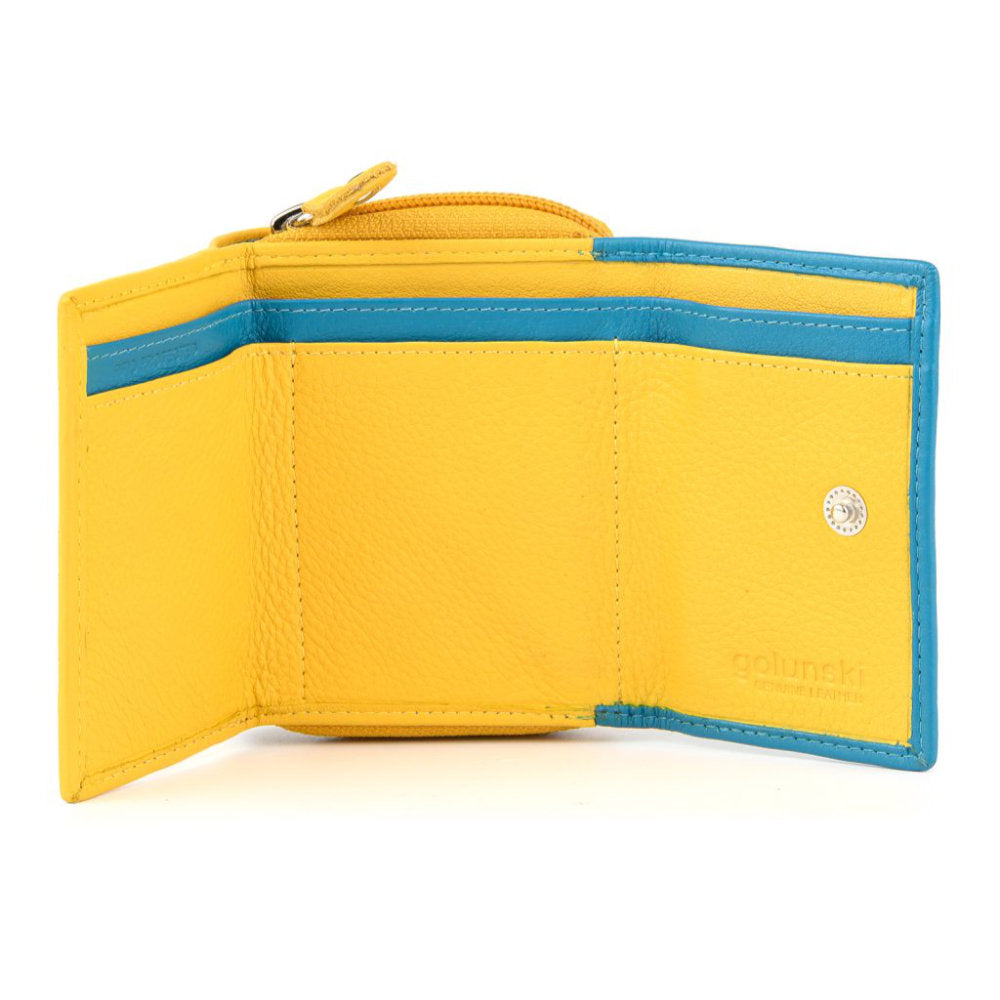 Golunski - 8-005 L.W.Purse-Turq/Yellow