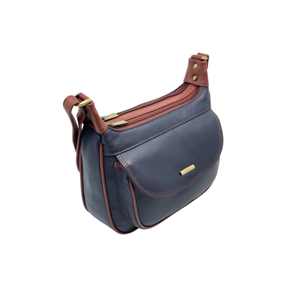 Nova Leathers - 8112_Navy_Tan - Bags