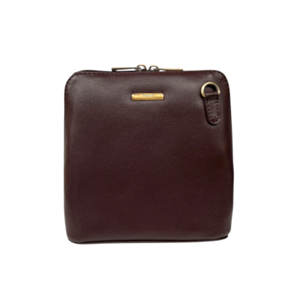 Nova Leathers - Small Dome Bag - 820 Hot Chocolate