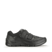 Start Rite Rhino Warrior - Black Leather - School Shoes