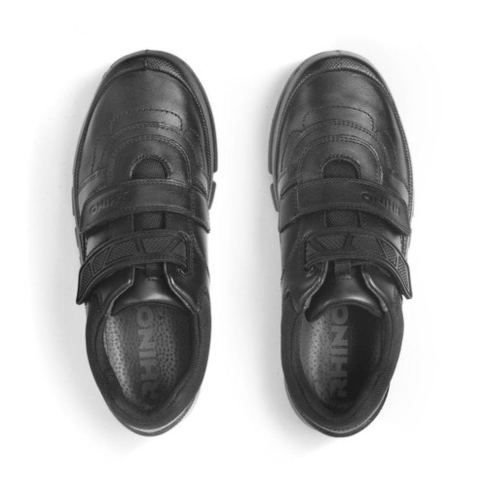 Start Rite Rhino Warrior - Black Leather - School Shoes