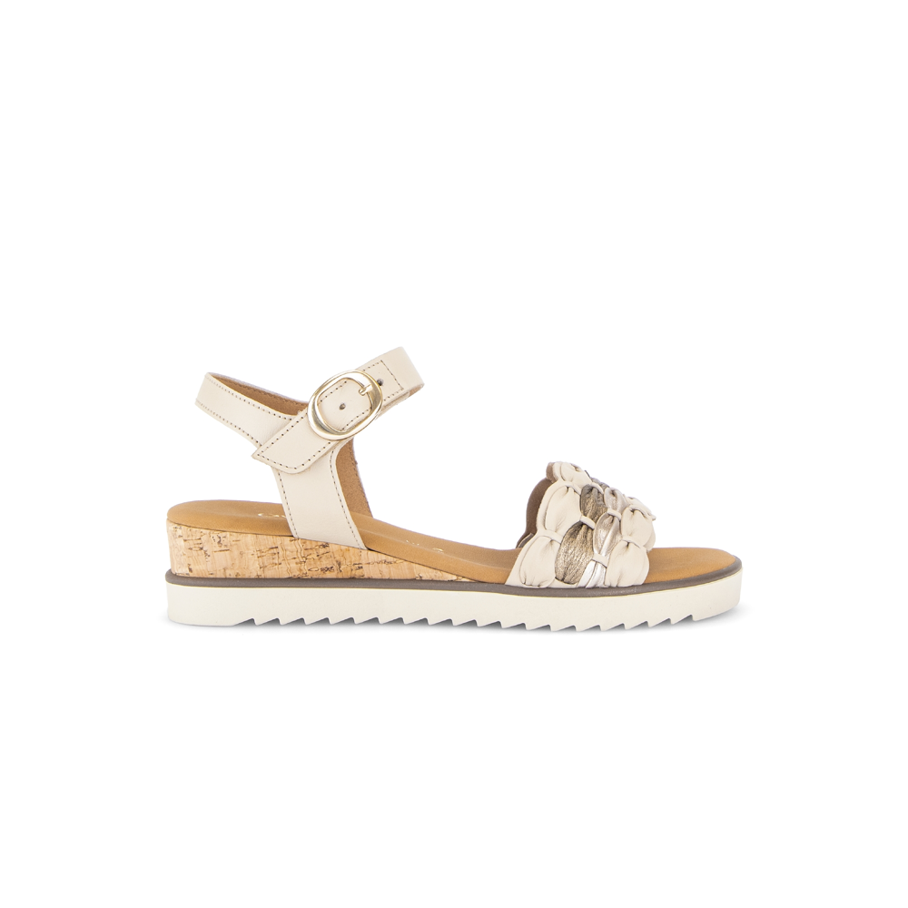 Gabor - Revo - 82.758.65 - Beige K.(Kork/Gold)  - Sandals