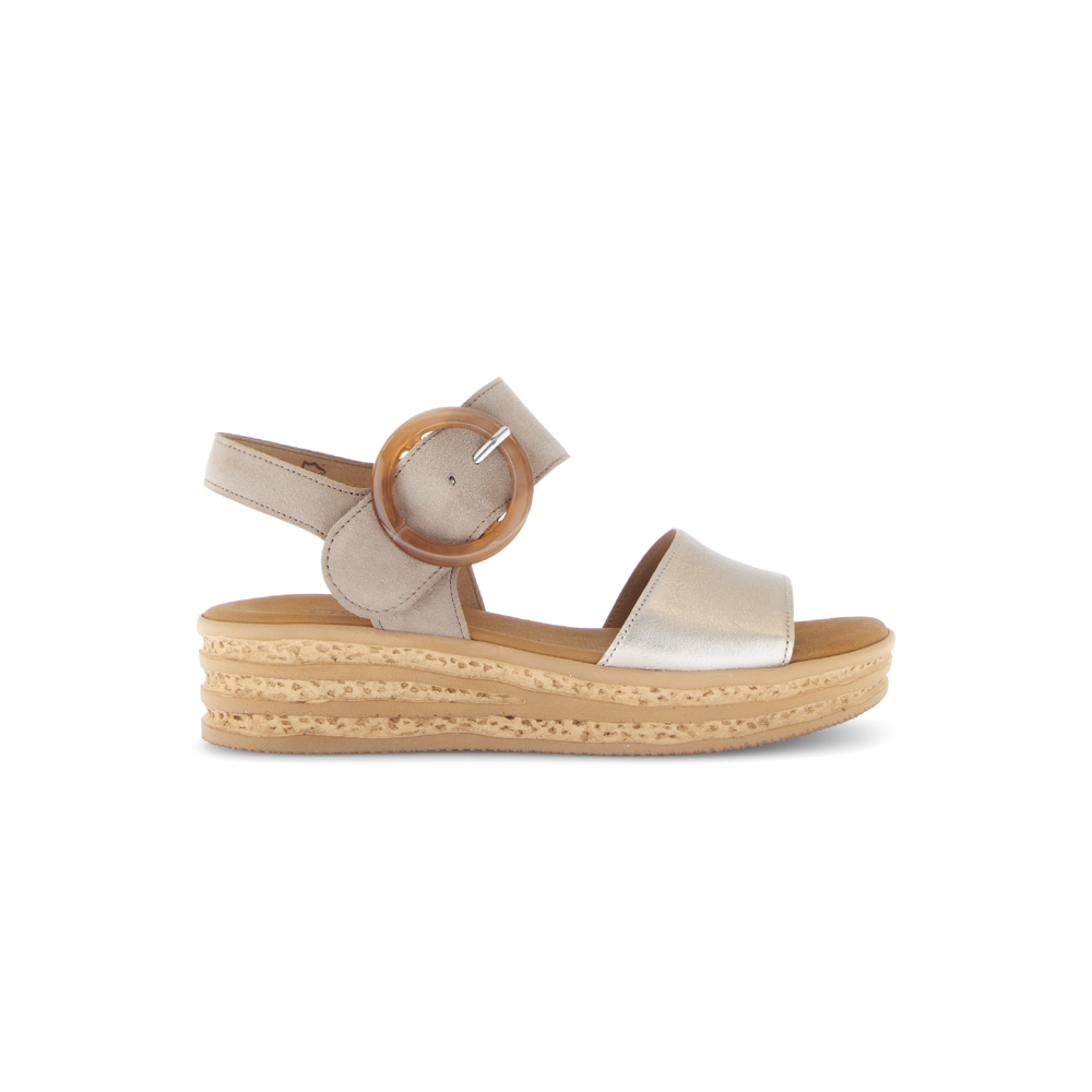 Gabor - Andre - 84.550.62 - Puder/Rabbit  - Sandals