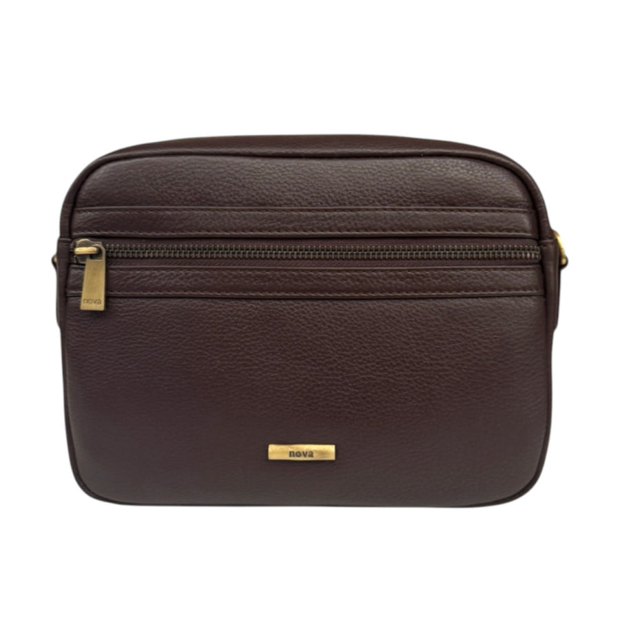 Nova Leathers - Camera Bag - 8717 Hot Chocolate