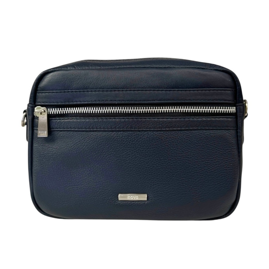 Nova Leathers - Camera Bag - 8717 Navy