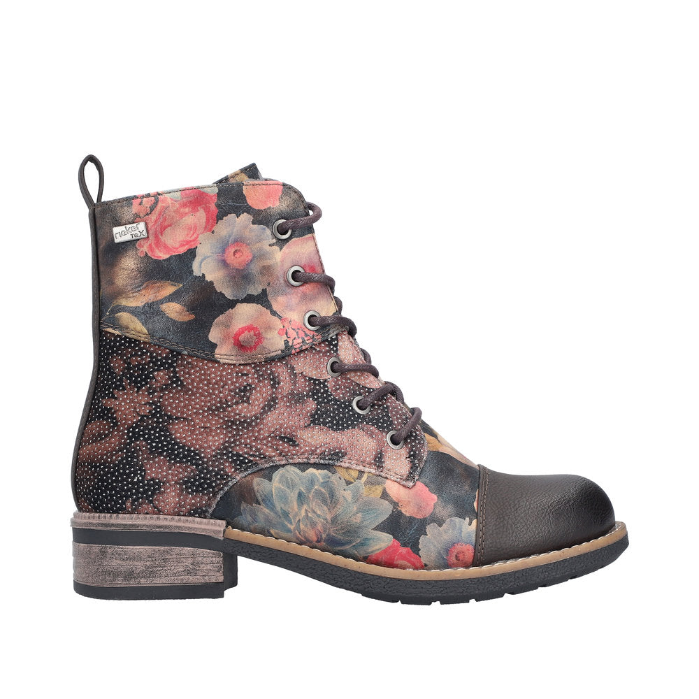 Rieker - 94611-91 - Namcha/Dahlia/Flowersamt  - Boots