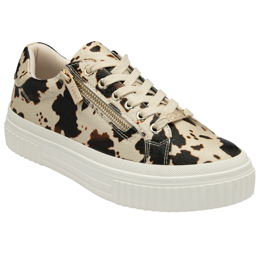 Lotus - Alexa - Cow Print - Shoes