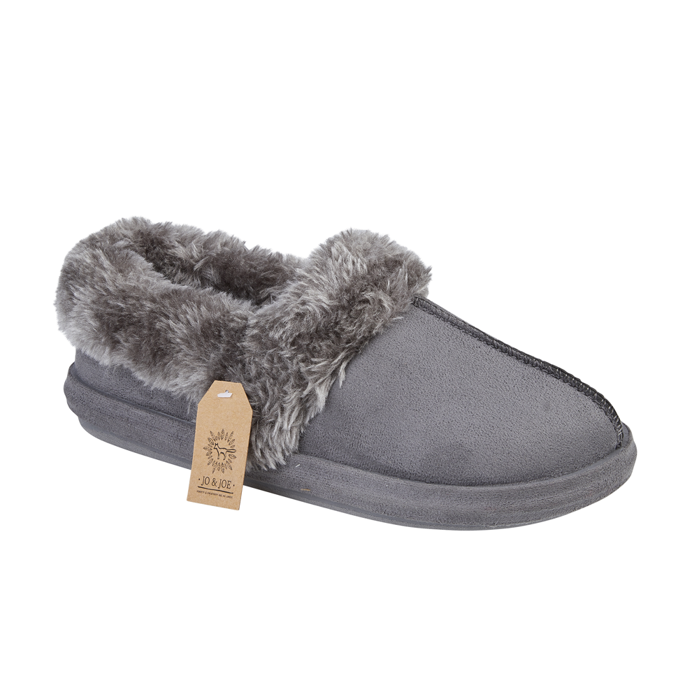 Jo & Joe - Avery - Charcoal - Slippers