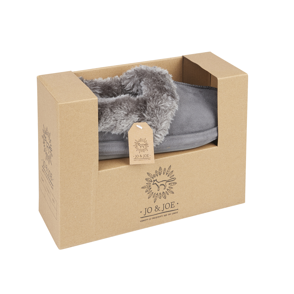 Jo & Joe - Avery - Charcoal - Slippers