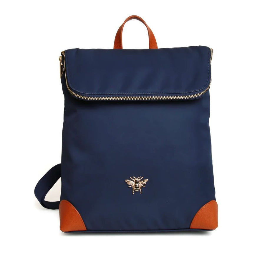 Alice Wheeler - Marlow Lightweight Backpack - Navy - Bags