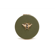 Alice Wheeler - Compact Mirror - AW6210 - Olive - Mirrors