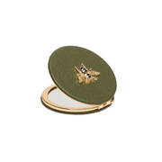 Alice Wheeler - Compact Mirror - AW6210 - Olive - Mirrors