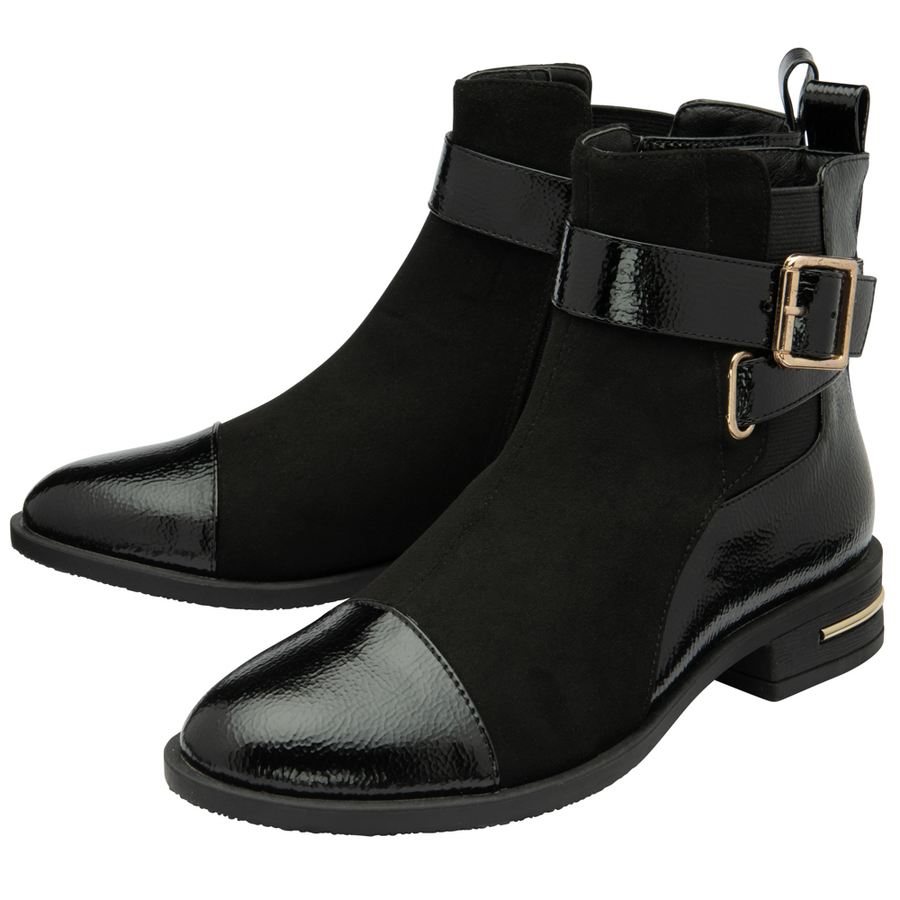 Lotus - Bonnie - Black - Boots