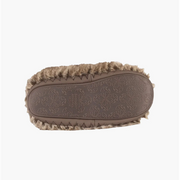 Bedroom Athletics - Monroe Classic Faux Fur Slipper Boot - Taupe / Deep Taupe - Slippers