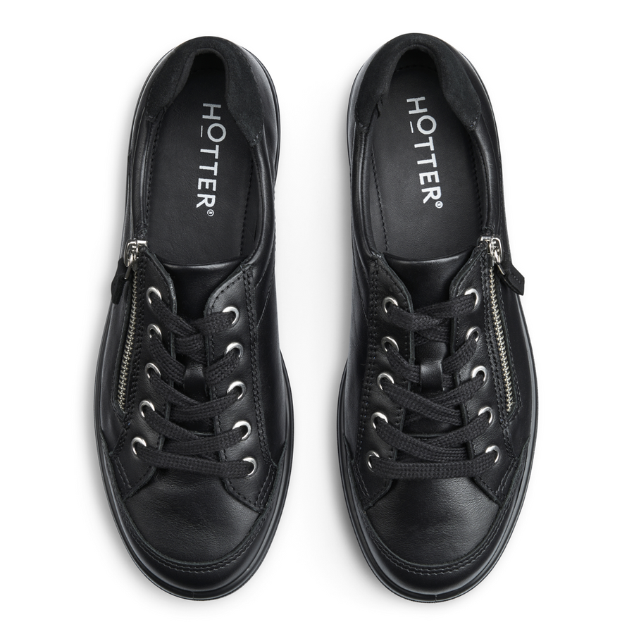 Hotter - Chase II - Black - Shoes