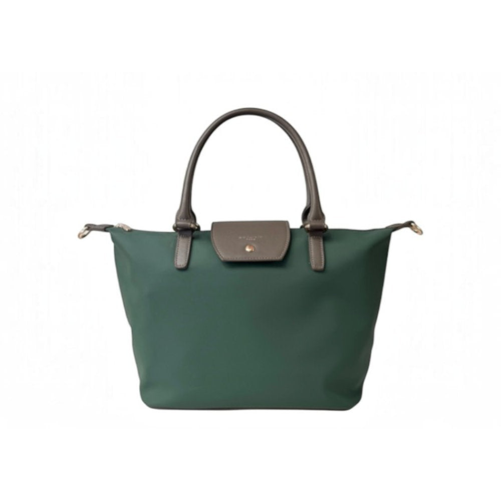 Nova Leathers - Medium Tab Over Tote Bag - Cm7331 Empire Green