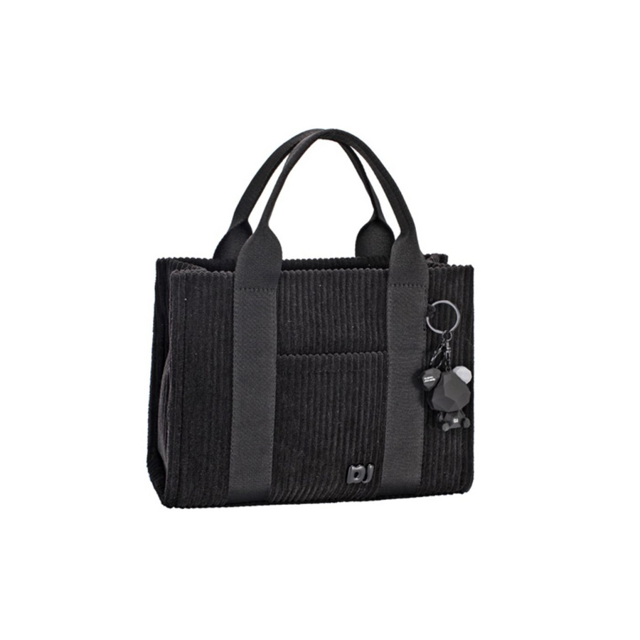 Nova Leathers - Corduroy Tote - CM7700 Black - Bags