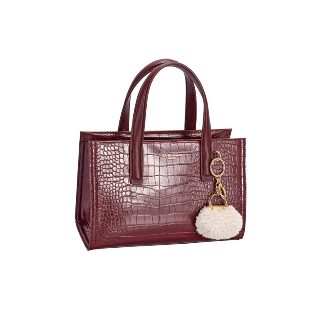 Nova Leathers - Faux Croc Grab - CM7711A Windsor Wine - Bags