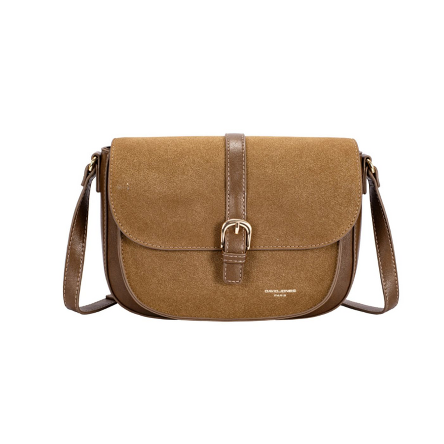 Nova Leathers - Half Flap Shoulder - CM7766 Cocoa Brown - Bags