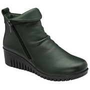 Lotus - Cordelia - Green Leather  - Boots